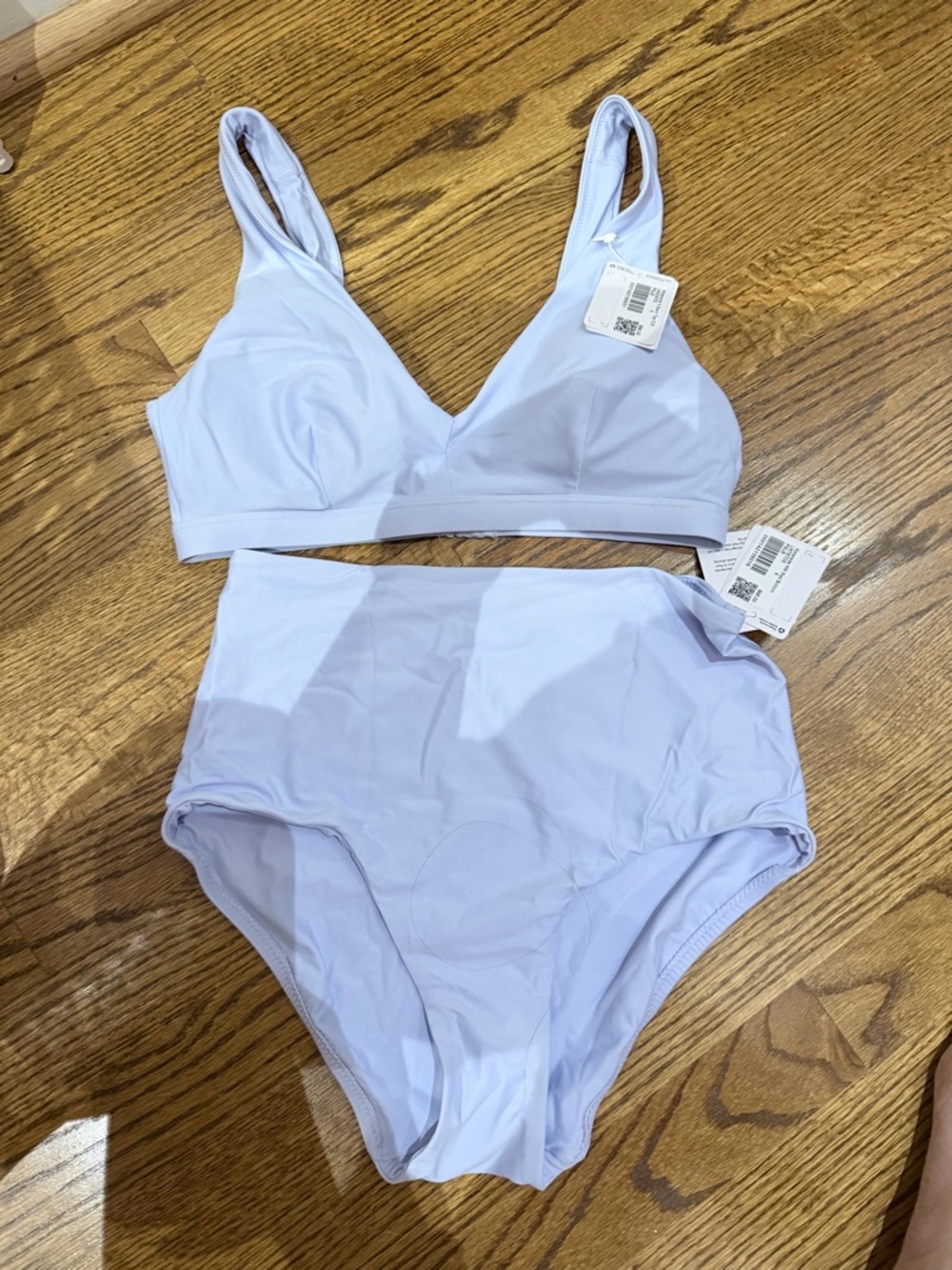 lululemon athletica Light Lavender Two-Piece High-Waist Swim Bikini - Picture 2 of 3